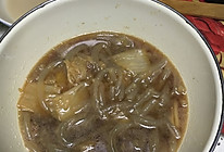 熬菜（大锅菜）白菜炖粉条的做法