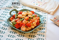 双椒炒虾仁#丘比沙拉汁#的做法