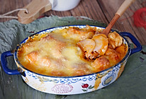 韩式鸡肉焗年糕的做法