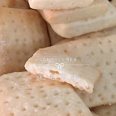 奶盐梳打饼干（淡奶油版）