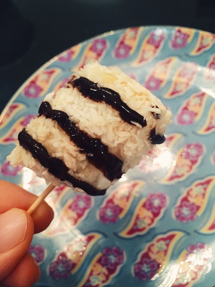 香蕉冰棍的做法