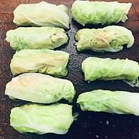 白菜蒸肉卷的做法图解6