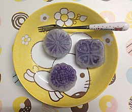 紫薯水晶饼的做法