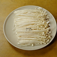 开胃下饭菜，剁椒金针菇的做法图解2