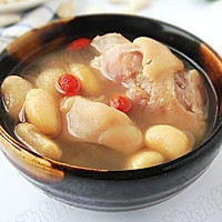 冬季暖胃又美容的汤——芸豆猪手汤  的做法图解4