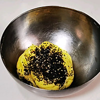 芝麻麻薯包（预拌粉）的做法图解3