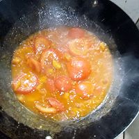 #夏日开胃餐#海鲜菇鸡蛋番茄汤的做法图解6
