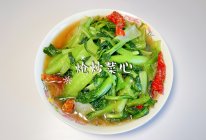 #轻食季怎么吃#炝炒菜心的做法