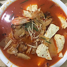 韩式泡菜豆腐煲