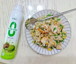 #纳福汇轻松喷出美味虾仁炒饭的做法