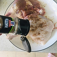 椒盐果香烤鸭腿的做法图解2