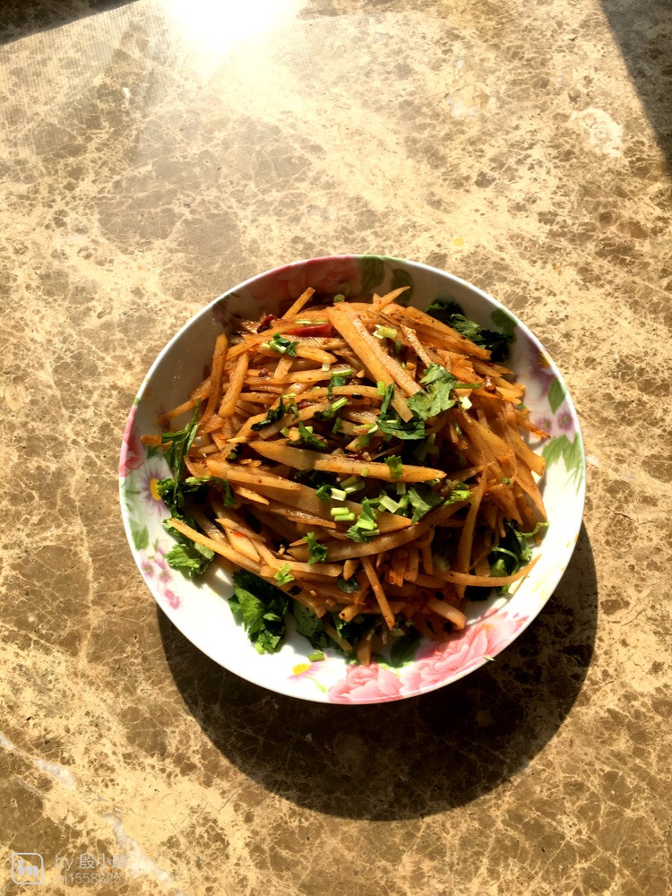 绝味土豆丝的做法