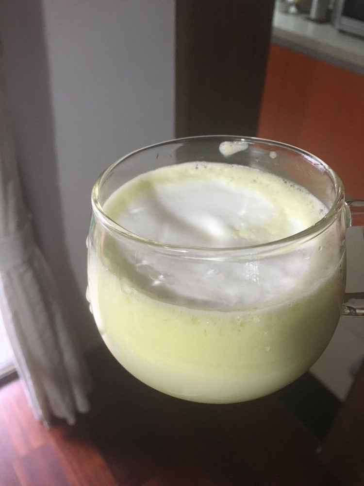 抹茶牛奶的做法