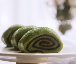 抹茶驴打滚的做法