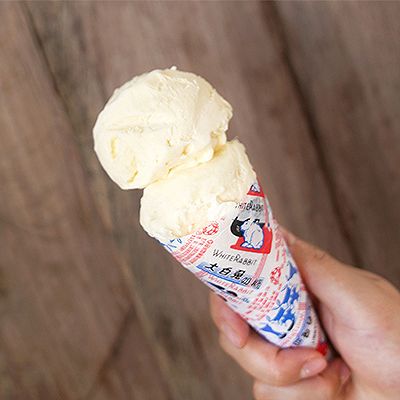 在美国脱销的大白兔奶糖冰淇淋，在家自己做~