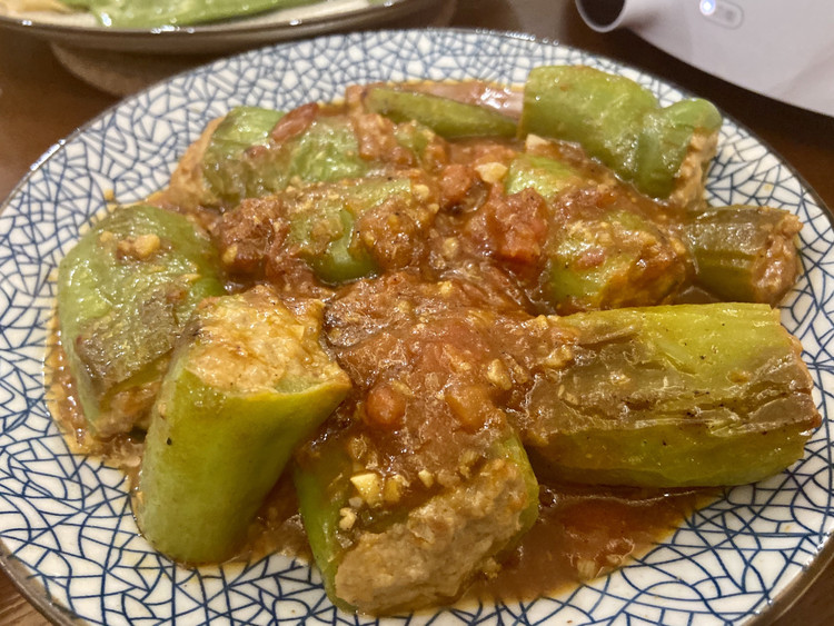 年夜饭易上手大菜-青椒酿肉的做法