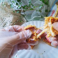 #pick哪种真芝味-瀑布拉丝#花生酱芝士西多士的做法图解10