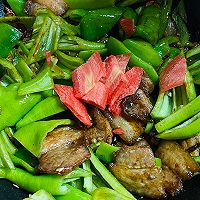 #肉食主义#青椒回锅肉的做法图解7
