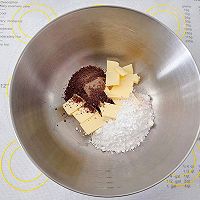 麦芽糖醇黑巧克力曲奇的做法图解2