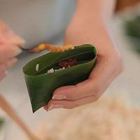 冬虫夏草豆沙粽——没想到粽子还能这样吃的做法图解4