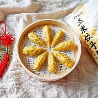 素馅蒸饺#年味十足的中式面点#的做法图解17