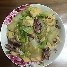 白菜海兔炖冻豆腐