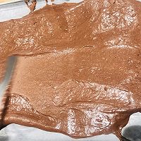 芝士奶盖巧克力蛋糕卷，福利中福利的做法图解5