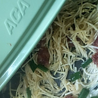 芥菜头炒腊肠的做法图解5