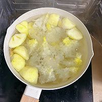 kaka厨房—超滋润的苹果雪梨雪耳骨头汤的做法图解6