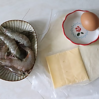超简单的小零食，手抓饼芝士大虾卷的做法图解1