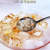 桂花椰汁冰粉，花香椰香甜蜜清爽，冰凉Q滑的做法图解6