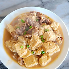 肉片炖豆腐