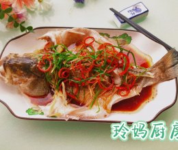 #肉食主义#清蒸鲈鱼的做法