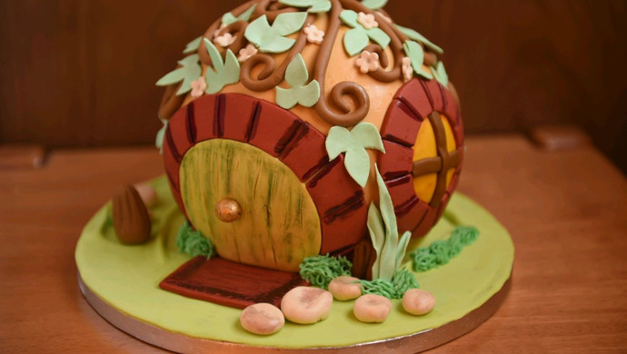 霍比特小屋蛋糕