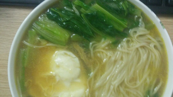 香菇蔬菜热面