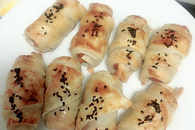 手抓饼烤肠
