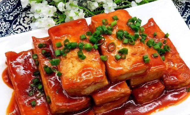糖醋脆皮豆腐
