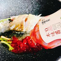 #金龙鱼橄调-橄想橄做#金龙鱼做沙司蒜片桂鱼的做法图解8