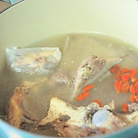 藥膳豆皮湯的做法图解4