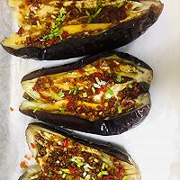 蒜蓉烤茄子的做法图解3