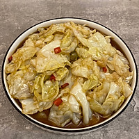 醋溜包菜的做法图解4