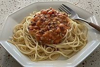 家庭改良版番茄肉酱意面的做法