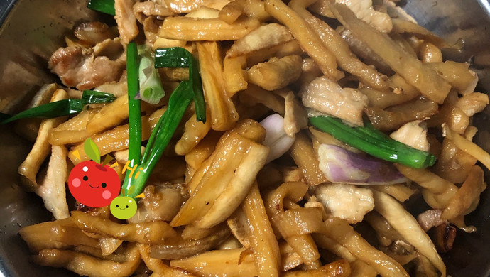 超级无敌下饭菜——萝卜干炒猪肉