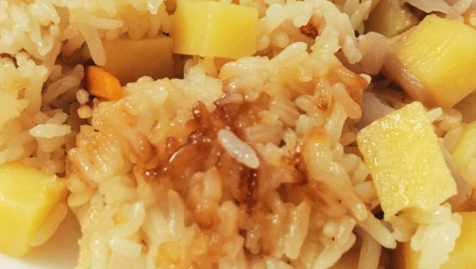 土豆胡萝卜洋葱焗饭