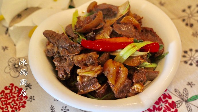 爆炒羊肉