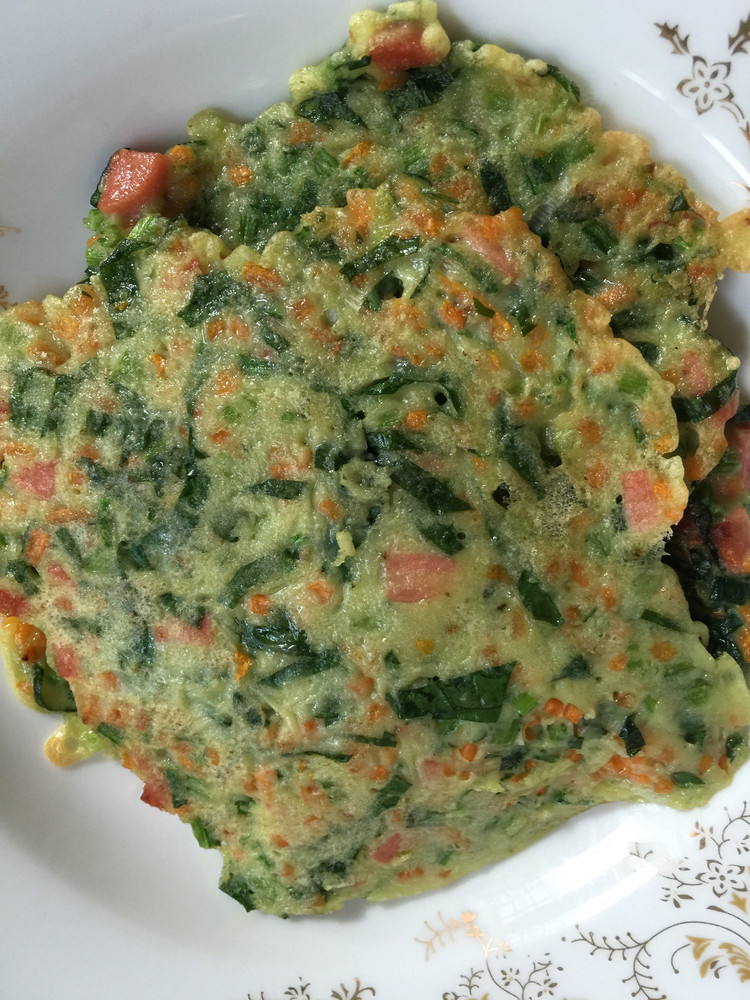 低脂、健康、美味的蔬菜饼的做法