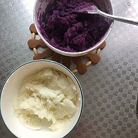 #糖小朵甜蜜控糖秘籍#健康美味的紫薯山药糕的做法图解4