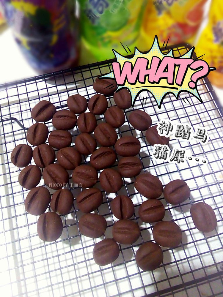 「巧克力咖啡豆曲奇」的做法