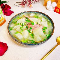 #美食说出“新年好”#羊腿罗卜煲汤的做法图解13