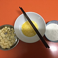 苹果鸡蛋饼的做法图解2